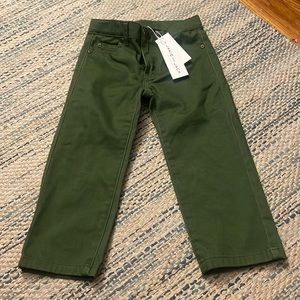 Janie and Jack - Straight Leg Sateen Pant